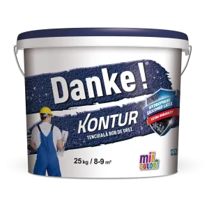 Декоративная штукатурка Барашек белый Nordic Kontur Danke!